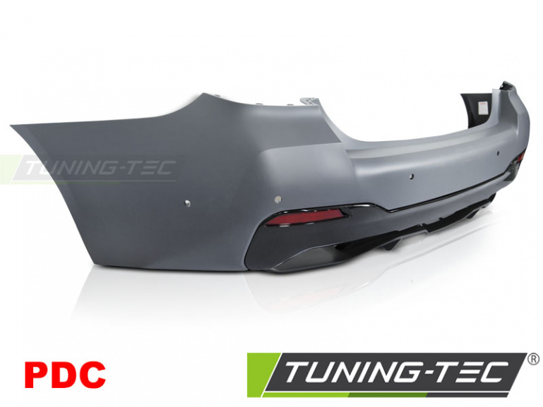 Upgrade Design Heckstoßstange für BMW 5er G30 Lim. ab 2020 mit PDC