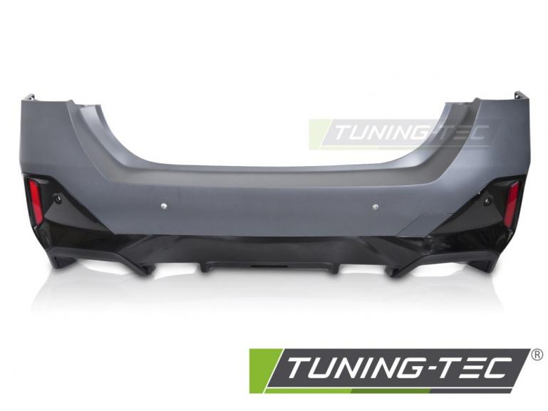 Preview: Upgrade Performance Sport-Design Heckstoßstange passend für BMW 5er G60 Limousine 23+ mit PDC