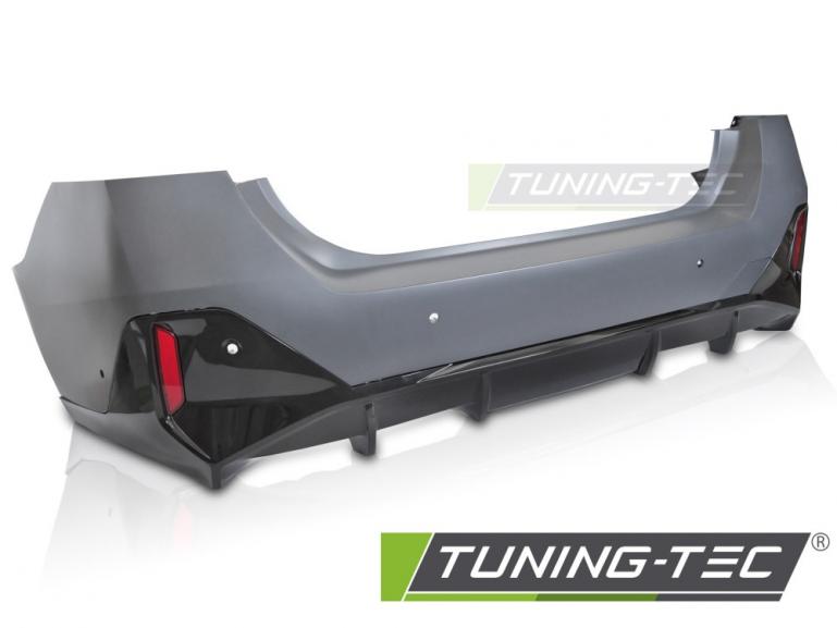 Upgrade Performance Design Heckstoßstange passend für BMW 5er G60 Limousine 23+ mit PDC