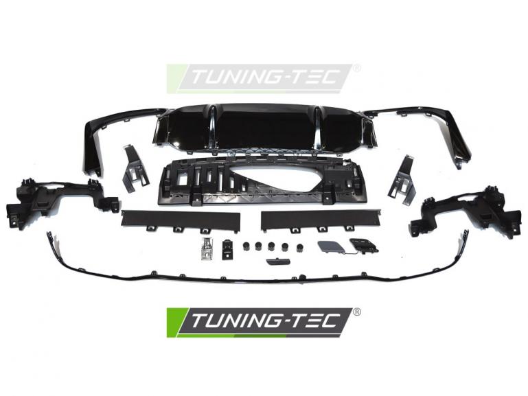 Upgrade Design Heckstoßstange für Mercedes-Benz E-Klasse W213 20-23 mit PDC - Black