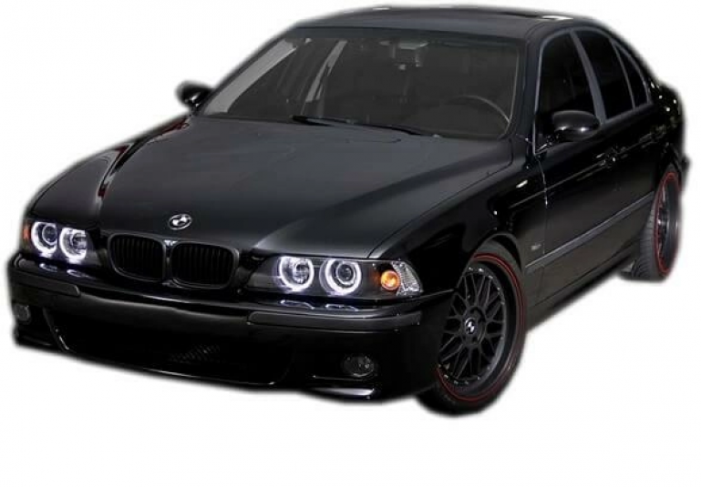 Upgrade Nebelscheinwerfer für BMW 5er E39 / 3er E46 95-01 mit M Paket (M3 /M5) schwarz/rauch HB4