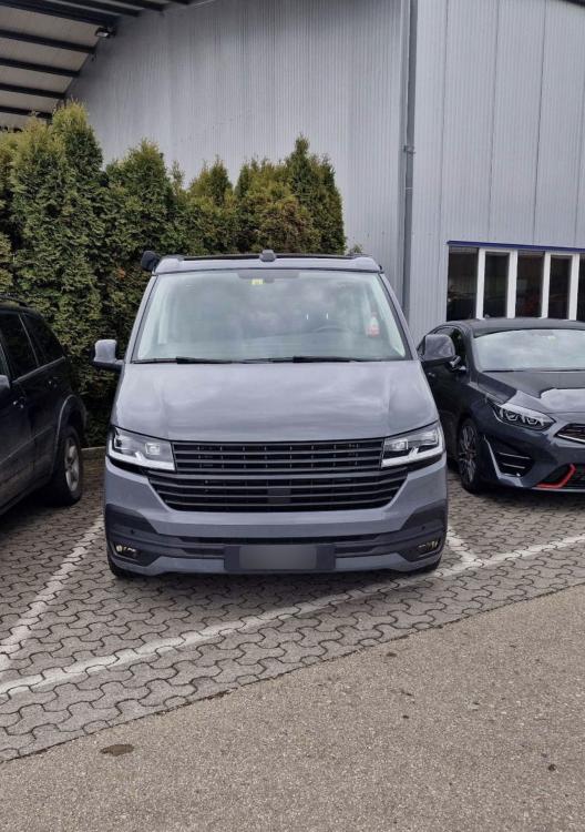 Upgrade Sportgrill / Kühlergrill für Volkswagen T6.1 ab 2019 matt schwarz