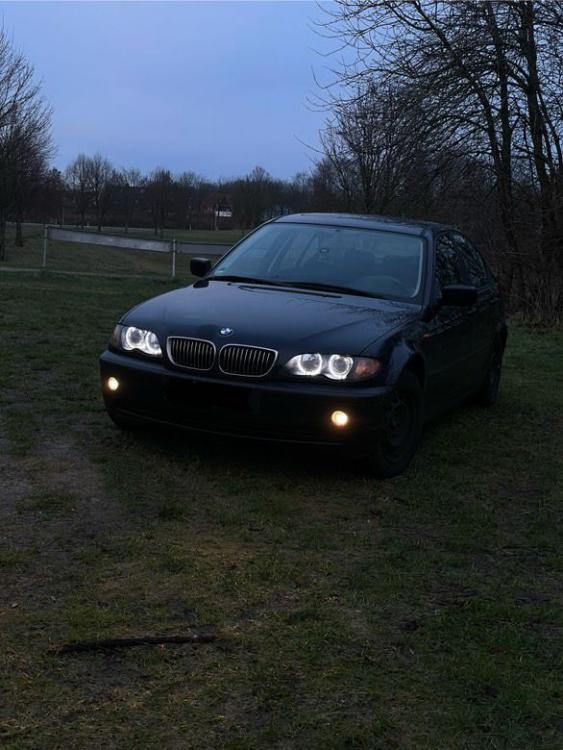 CCFL Angel Eyes Scheinwerfer für BMW 3er E46 Limo. / Touring 98-05 schwarz Set