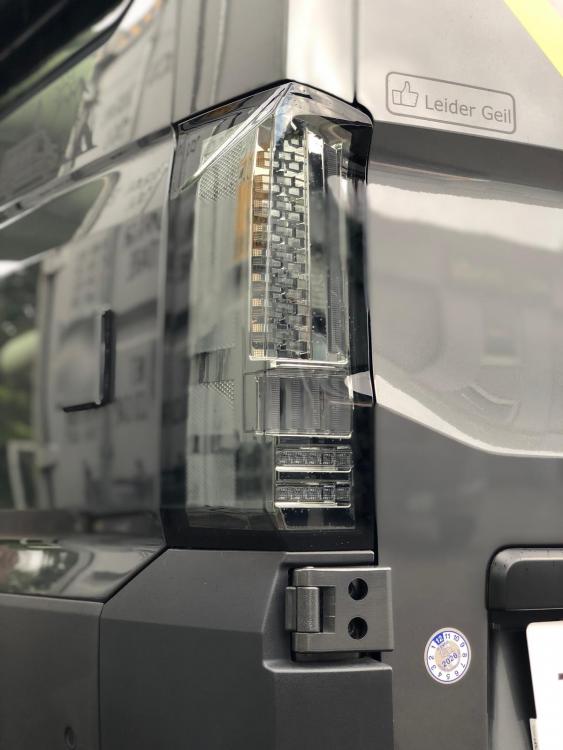 Voll LED Upgrade Design Rückleuchten Set für VW CRAFTER / MAN TGE 2017+ rauch mit dyn.Blinker