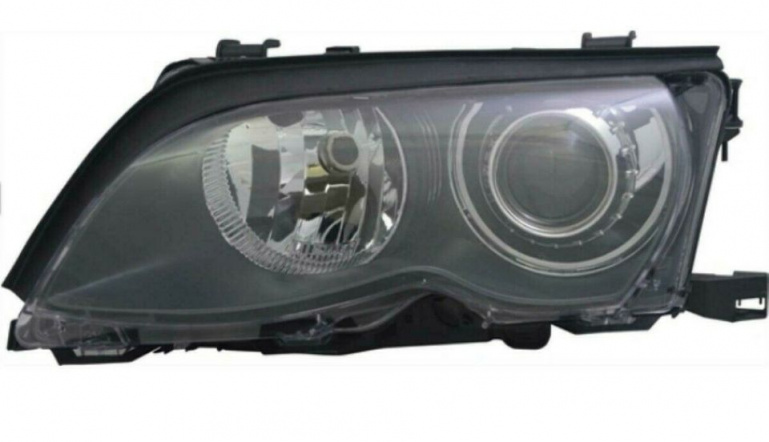 Upgrade Design Xenon Scheinwerfer für BMW 3er E46 01-05 schwarz