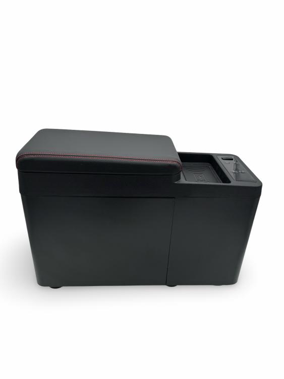Upgrade+ "Freeze" Staufach Mittelkonsole Ablage für VW T6 16-19 mit Kühlfunktion, USB und Induktions-Ladung + App Steuerung