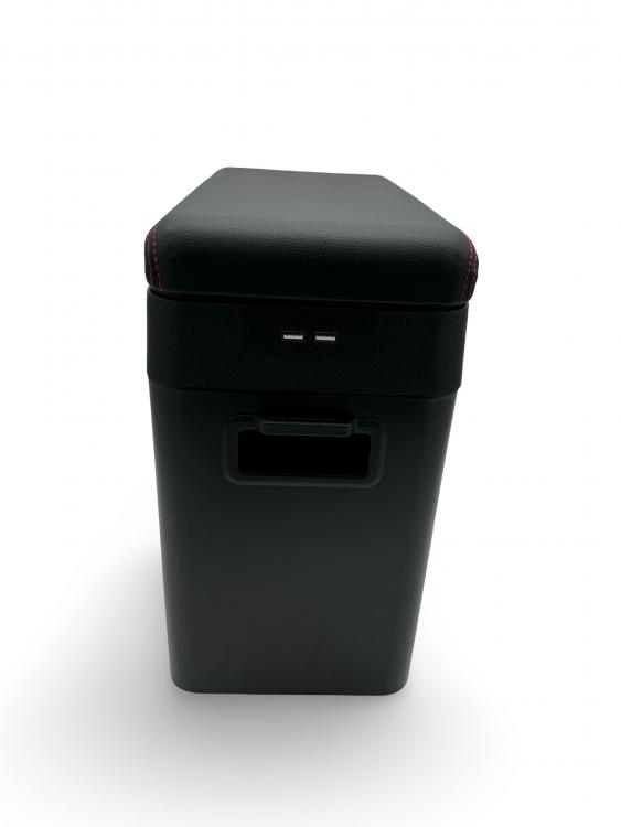 Upgrade+ "Freeze" Staufach Mittelkonsole Ablage für VW T5 03-09 mit Kühlfunktion, USB und Induktions-Ladung + App Steuerung