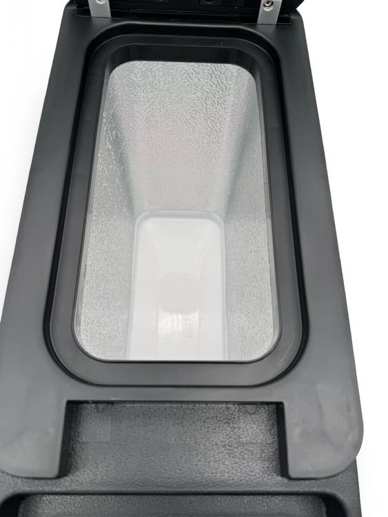 Upgrade+ "Freeze" Staufach Mittelkonsole Ablage für VW T5 03-09 mit Kühlfunktion, USB und Induktions-Ladung + App Steuerung