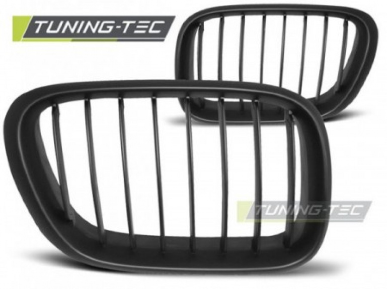 Upgrade Sportgrill Nieren für BMW X5 E53 99-03 matt schwarz