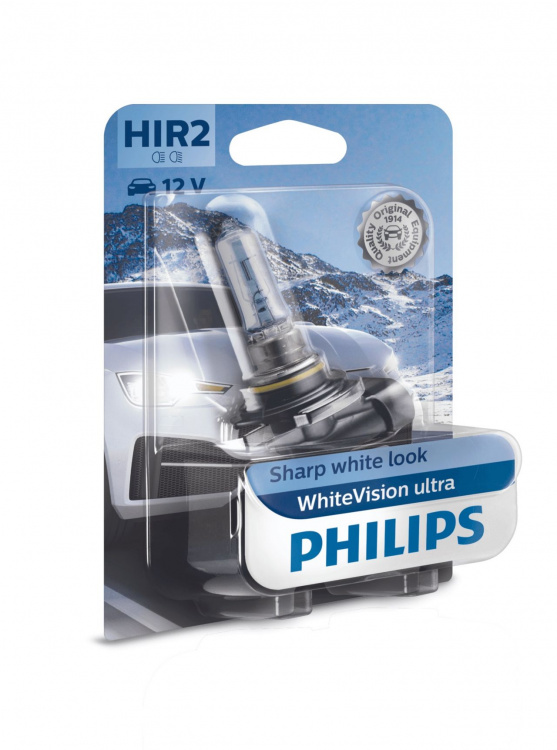 Philips HIR2 12V 55W PX22d WhiteVision Ultra 1Stück