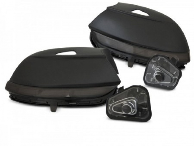 Upgrade LED Spiegelblinker für Jetta 6/ Passat B7 / CC / Beetle / Scirocco III 08-14 schwarz dynamisch