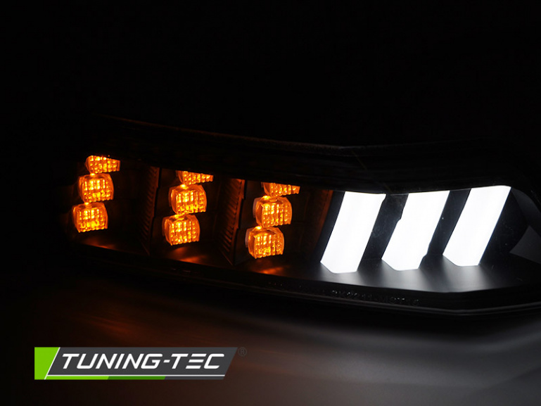 Upgrade LED Frontblinker-Standlicht Kombination für Ford Mustang 15-17 dynamisch schwarz