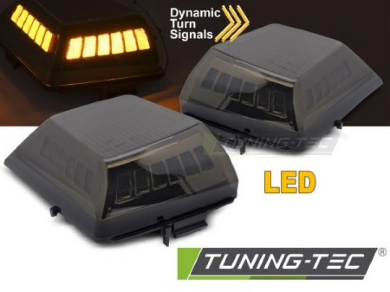Upgrade LED Frontblinker Set für Mercedes Benz G-Klasse W464 18+ schwarz/rauch dynamisch