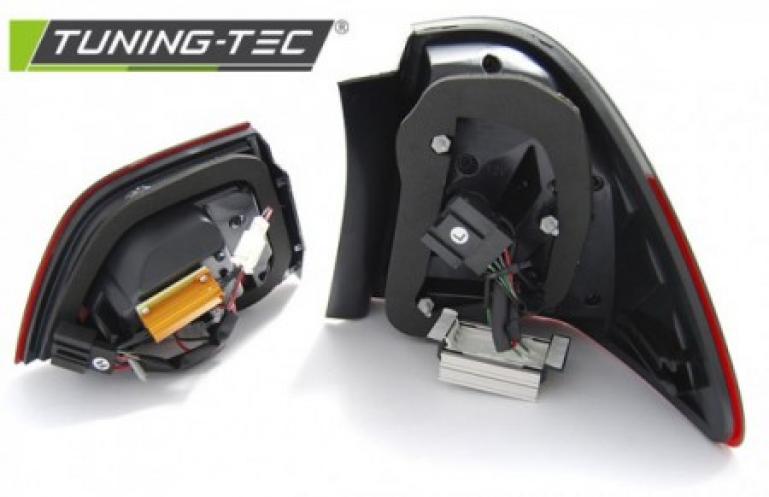 LED Lightbar Design Rückleuchten für BMW 3er E91 LCI Touring 09-11 rot/rauch
