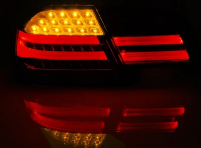 LED Lightbar Design Rückleuchten für BMW 3er E92 Coupe 06-10 rot/smoke LCI Optik