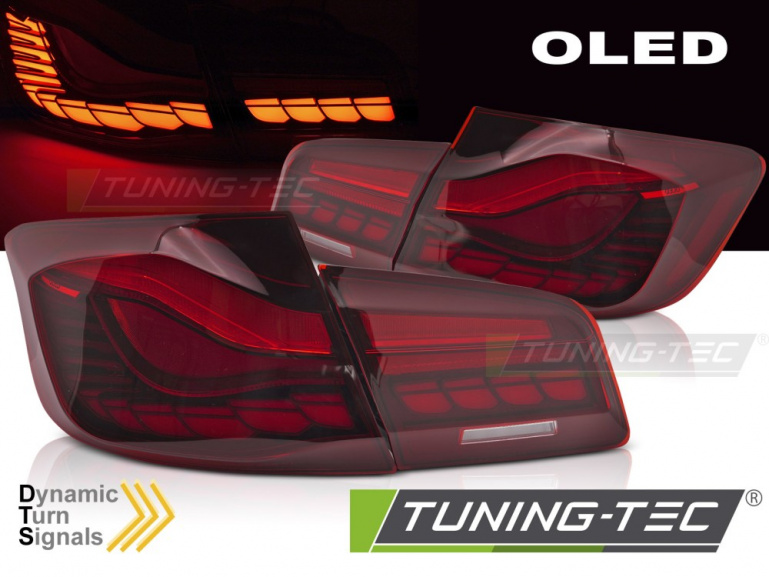 OLED Upgrade Design Rückleuchten Set für BMW 5er F10 10-16 rot mit dyn. Blinker