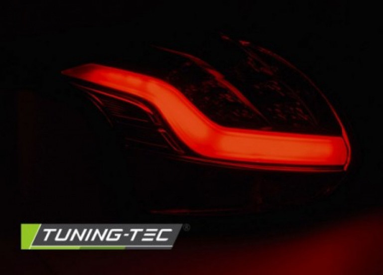 LED Lightbar Design Rückleuchten für Ford Focus MK3 11-14 schwarz/rauch