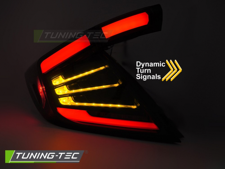 VOLL LED Rückleuchten Set für Honda Civic X 16-21 schwarz mit dyn. Blinker
