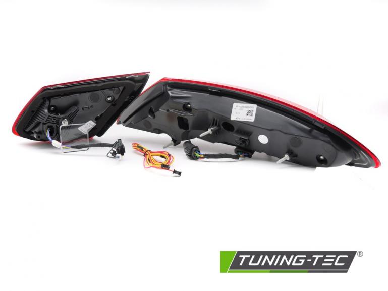 Voll LED Upgrade Design Rückleuchten Set für Mercedes Benz C-Klasse Coupe C205 14-21 rot mit dyn. Blinker & Welcome