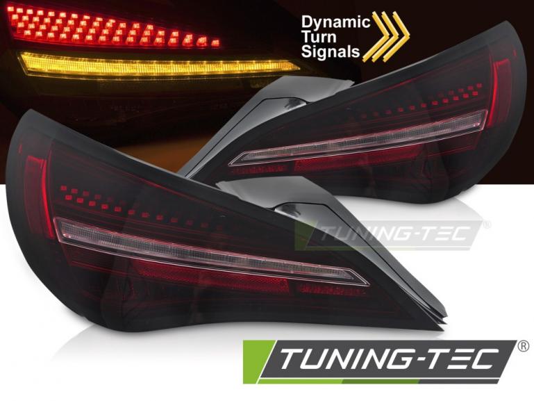 Voll LED Upgrade Design Rückleuchten Set für Mercedes Benz CLA C117 / X117 13-16 rot/rauch dynamisch