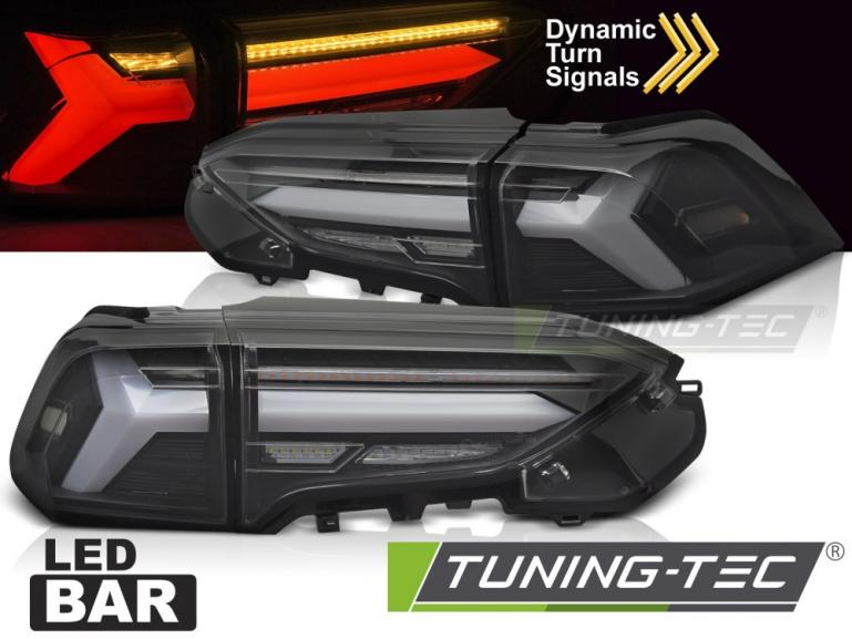 Upgrade LED Rückleuchten TOYOTA RAV4 19- Schwarz mit dyn. Blinker