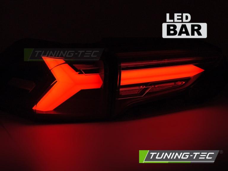 Upgrade LED Rückleuchten TOYOTA RAV4 19- Schwarz mit dyn. Blinker