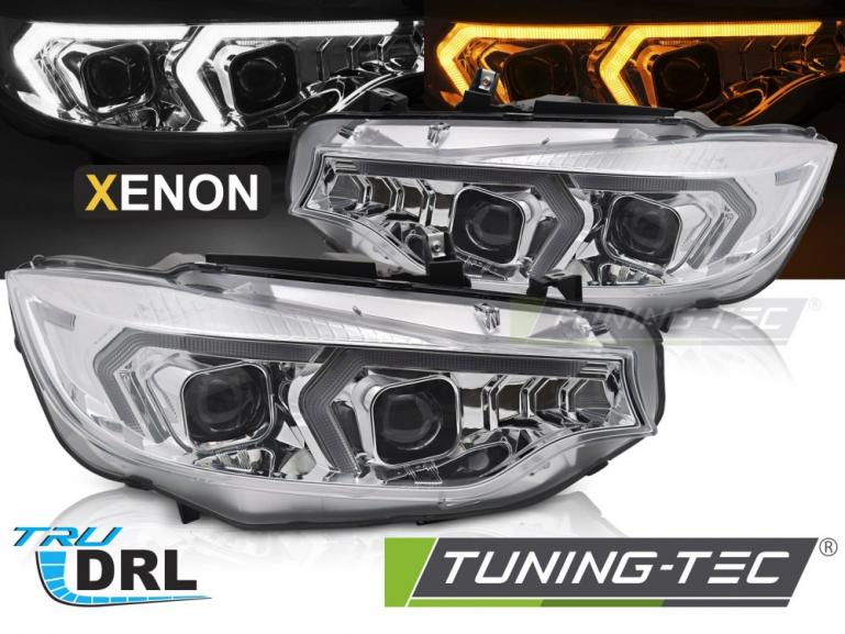 Upgrade Design Xenon LED Tagfahrlicht Scheinwerferset für BMW 4er F32/F33 Coupe/Cabrio  13-17 chrom
