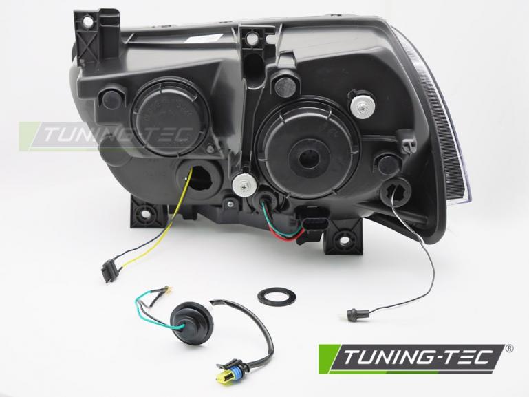 Upgrade Design LED Tagfahrlicht Scheinwerfer Set für Dodge Charger LX II 11-15 schwarz