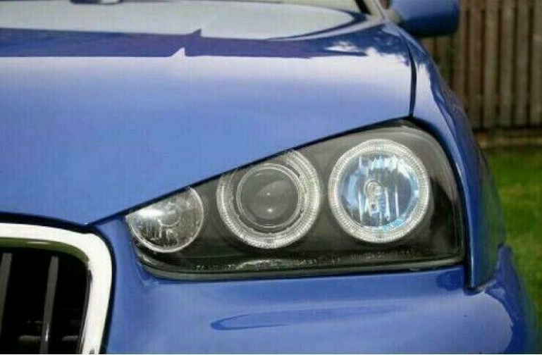 Scheinwerfer Angel Eyes LED schwarz passt für VW Golf 3 ab 1991 - 1997