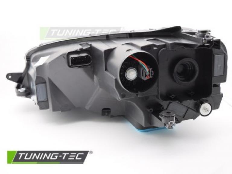 VOLL LED Upgrade Design Scheinwerfer Set für VW Golf 7 (Vorfacelift) 12-17 schwarz mit dyn. Blinker
