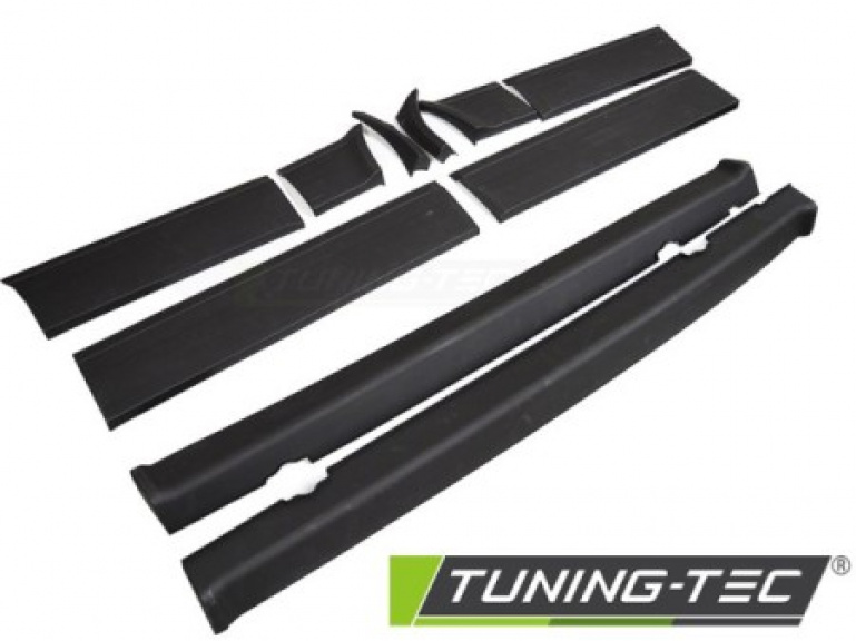 Sport Design 2 Planken Seitenbeplankung / Verkleidung / Seitenschweller SET für BMW 3er E30 Lim. und Touring Modelle (4-türig)
