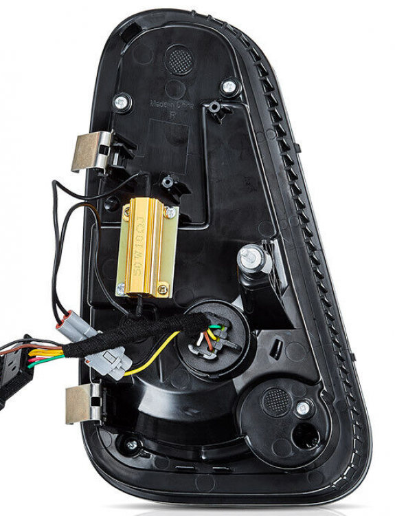 LED Union Jack Design Rückleuchten für Mini Cooper R50/R52/R53 01-06 schwarz/klar
