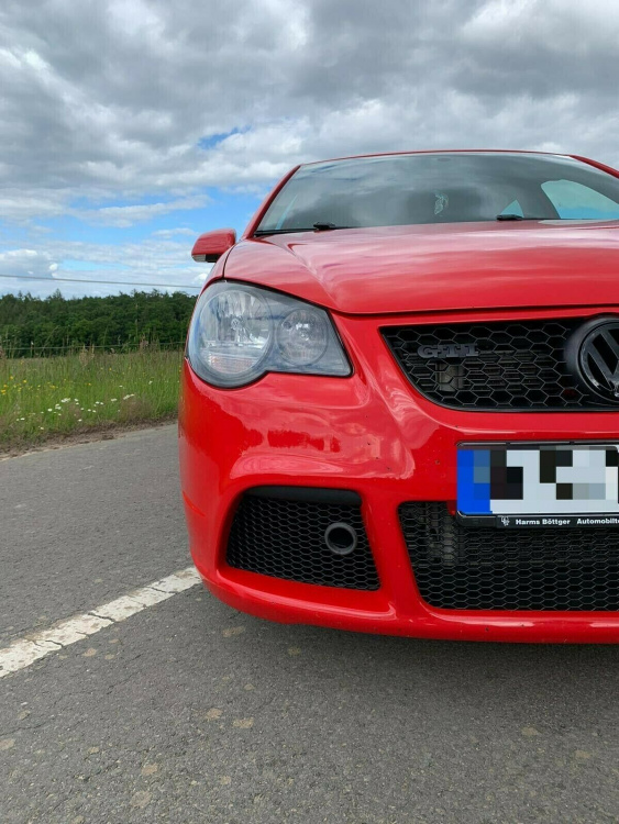 Upgrade Design Scheinwerfer für VW Polo 9N3 05-09 schwarz