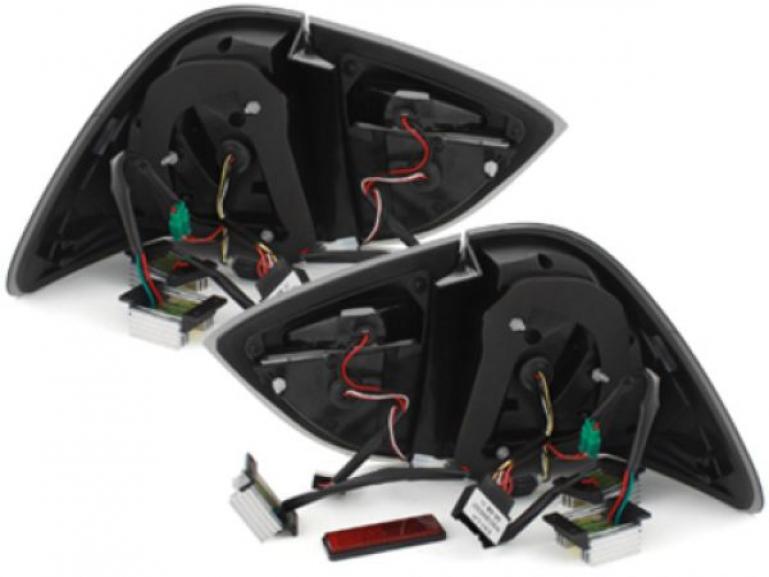 LED Lightbar Design Rückleuchten für BMW 3er E91 Touring 05-08 rot/rauch