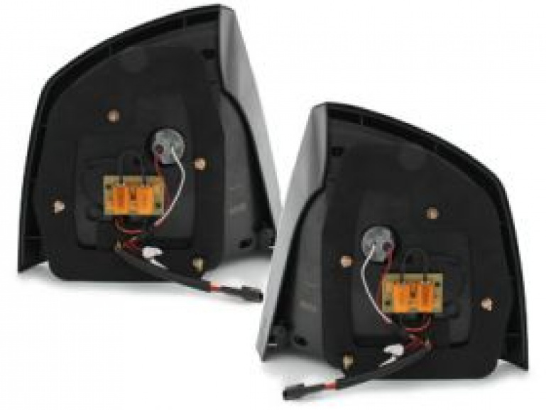 LED Upgrade Design Rückleuchten für Skoda Octavia 2 (1Z) Limousine 04-13 rot/rauch