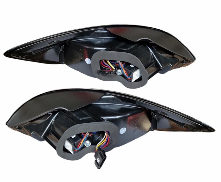 LED Upgrade Design Rückleuchten für VW Scirocco 3 (III) 08-14 rot/rauch mit dynamischen LED Blinker