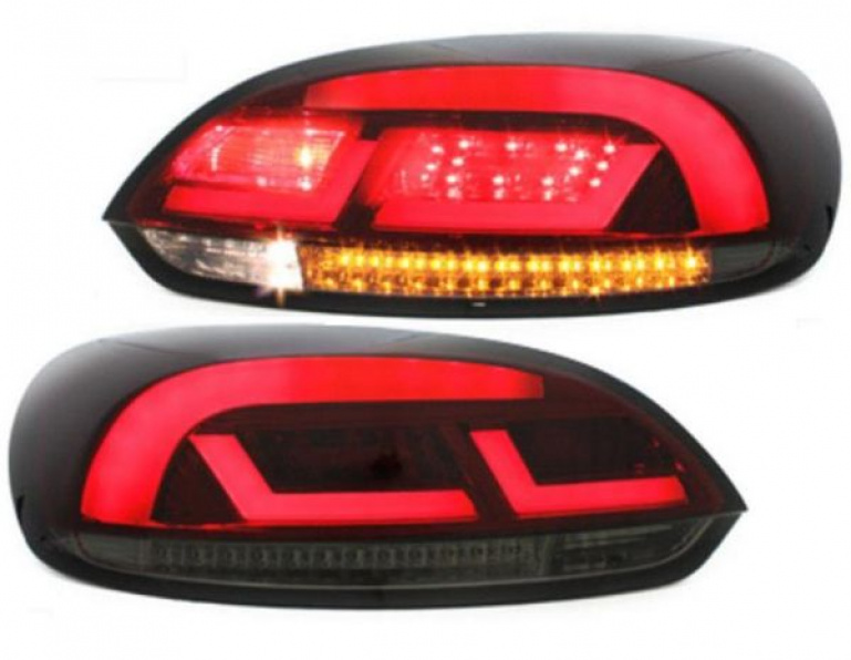 LED Upgrade Design Rückleuchten für VW Scirocco 3 (III) 08-14 rot/rauch mit dynamischen LED Blinker