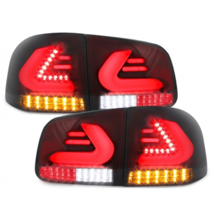 Voll LED Upgrade Design Rückleuchten für VW Touareg 7L 03-10 rot/rauch