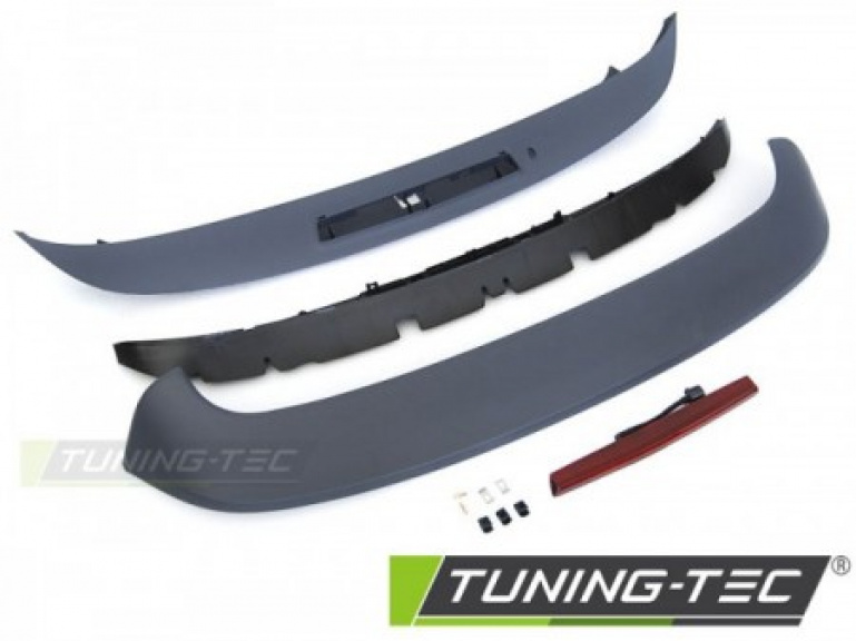 Upgrade Design Heckspoiler Dachkantenspoiler für VW Golf VI 09-13 mit integrierter 3. Bremsleuchte