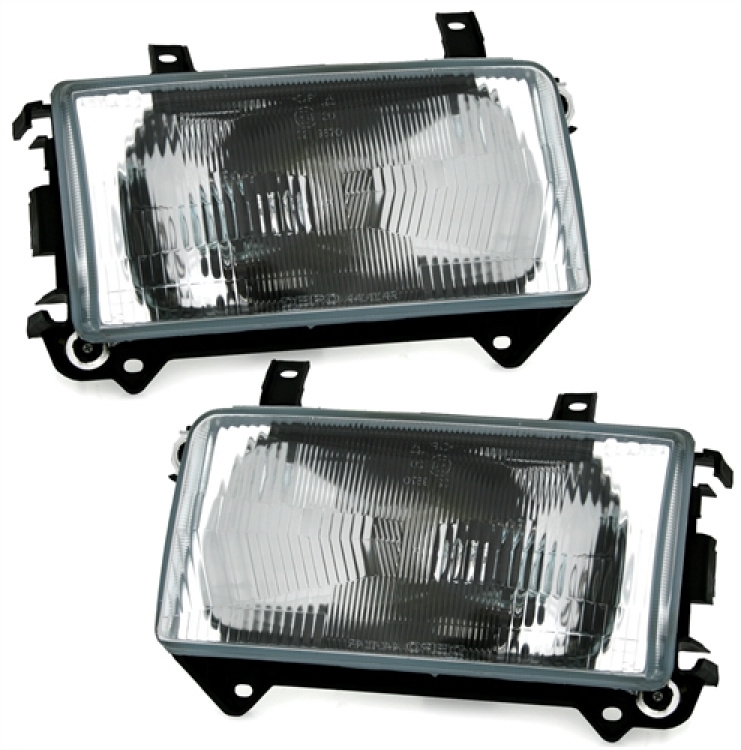 Upgrade Design Scheinwerfer für VW T4 90-03 (kurzer Vorderwagen) schwarz