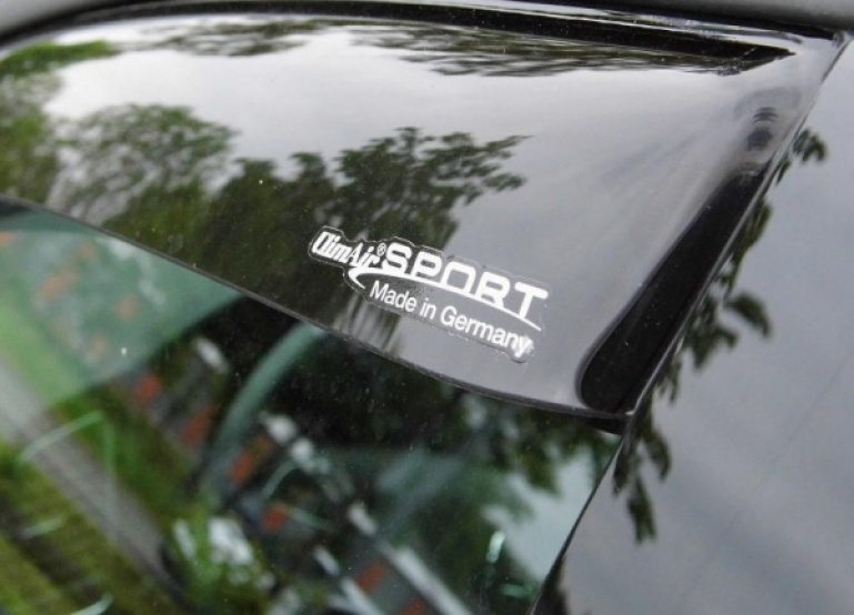 ClimAir Windabweiser / Regenabweiser schwarz für VW Tiguan (AD) 16+ mit ABE