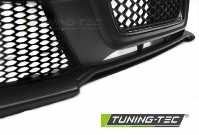 Upgrade Design Frontstoßstange für Audi A3 8PA Facelift  08-12 inkl. Zubehör und Grill Hochglanz schwarz