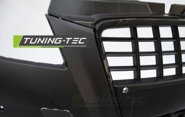Upgrade Design Frontstoßstange für Audi A3 8PA Facelift  08-13 inkl. Zubehör und Grill Hochglanz schwarz