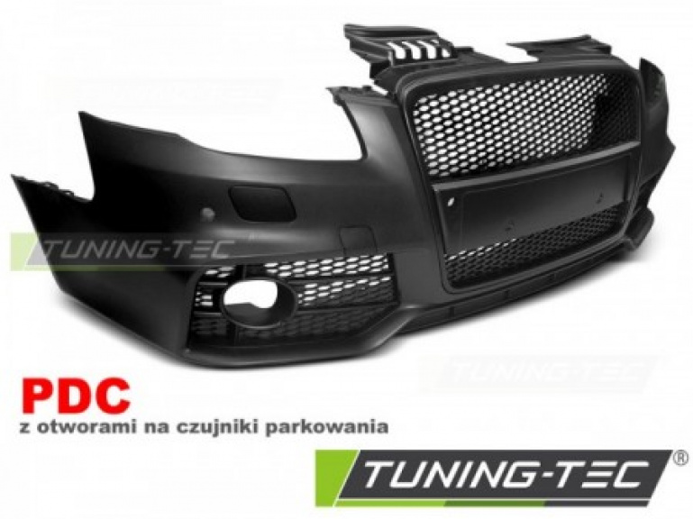 Upgrade Design Frontstoßstange für Audi A4 B7 (8E) 04-08 inkl. Zubehör mit PDC