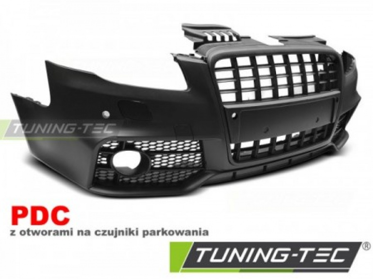 Upgrade Design Frontstoßstange für Audi A4 B7 (8E) 04-08 inkl. Zubehör mit PDC