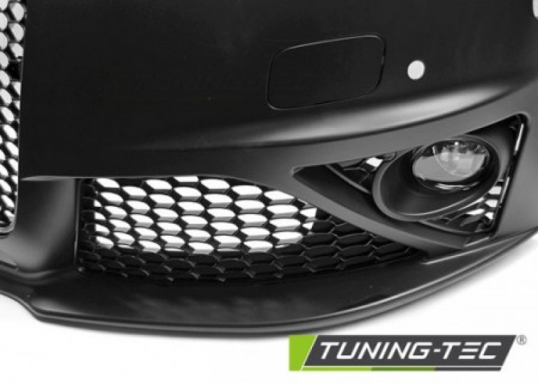 Upgrade Design Frontstoßstange für Audi A4 B8 (8K) 12-15 inkl. Zubehör mit PDC Hochglanz schwarz