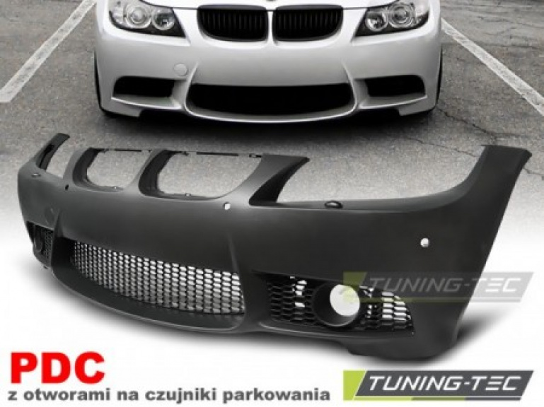 Upgrade Design Frontstoßstange für BMW 3er E90/E91 Lim./Touring 09-11 schwarz
