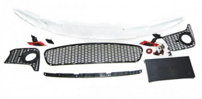 Upgrade Design Frontstoßstange für BMW 3er F30/F31 11-18 inkl. Zubehör schwarz