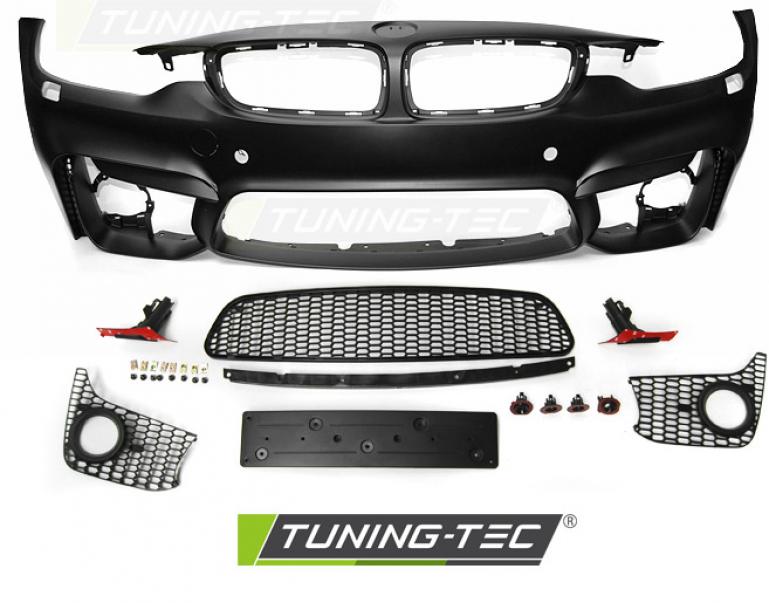 Upgrade Design Frontstoßstange für BMW 4er F32/F33/F36 Coupe/Cabrio/Gran Coupe 13-18 Hochglanz schwarz