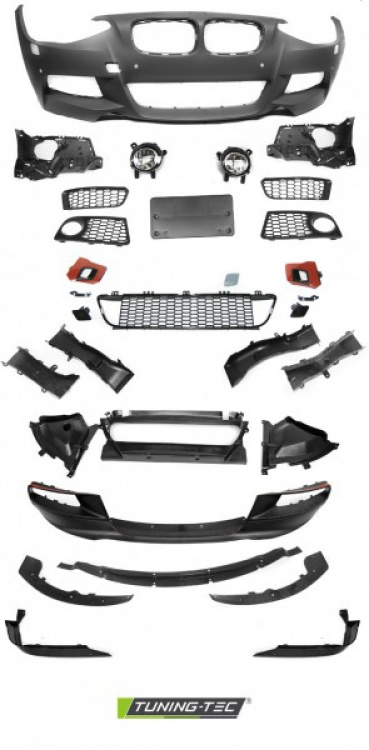 Upgrade Design Frontstoßstange für BMW 1er F20/F21 11-15 Performance Design Komplettset